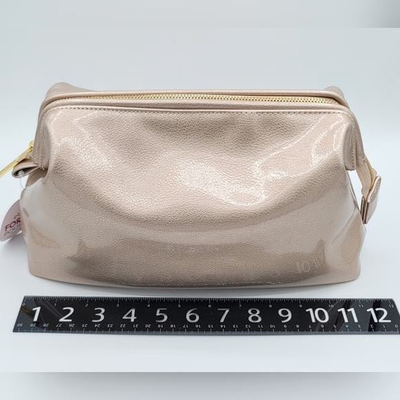 Rose Gold Large Cosmetic Case Beauty Boutique NEW #673 - Picture 14 of 16